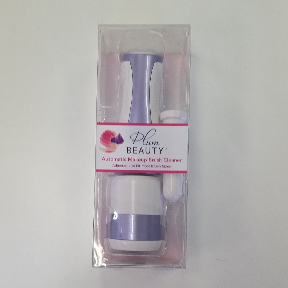 Automatic Makeup Brush Cleaner - Lavender White